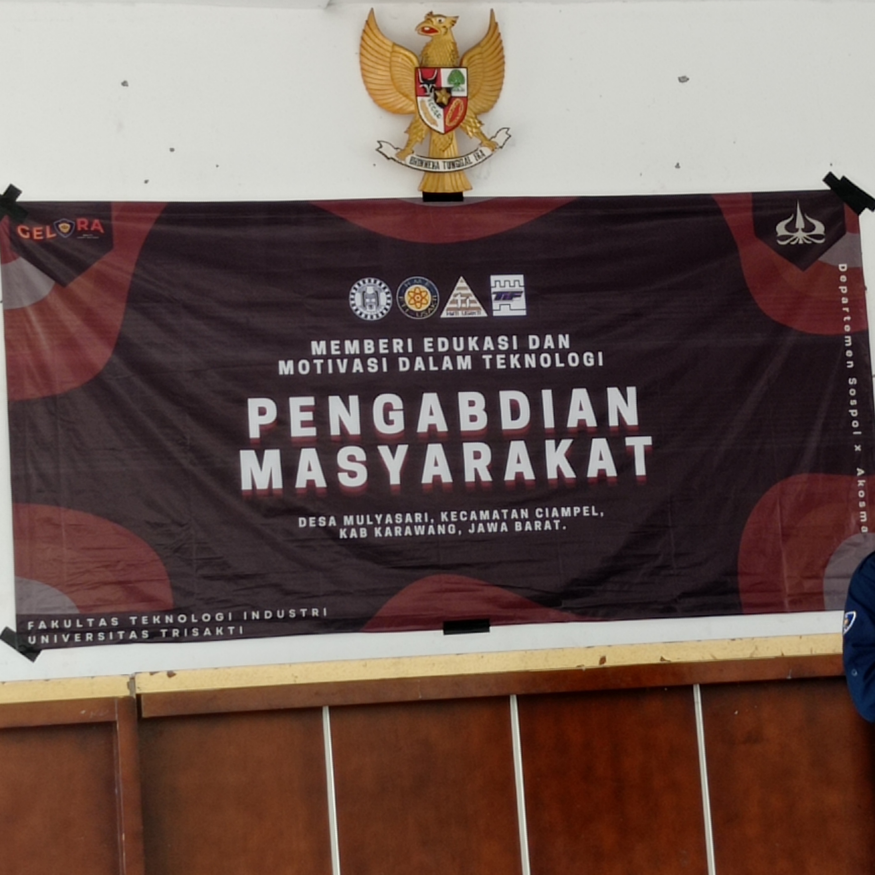 Community Service in Mulyasari Village | Azhar Rizki Zulma