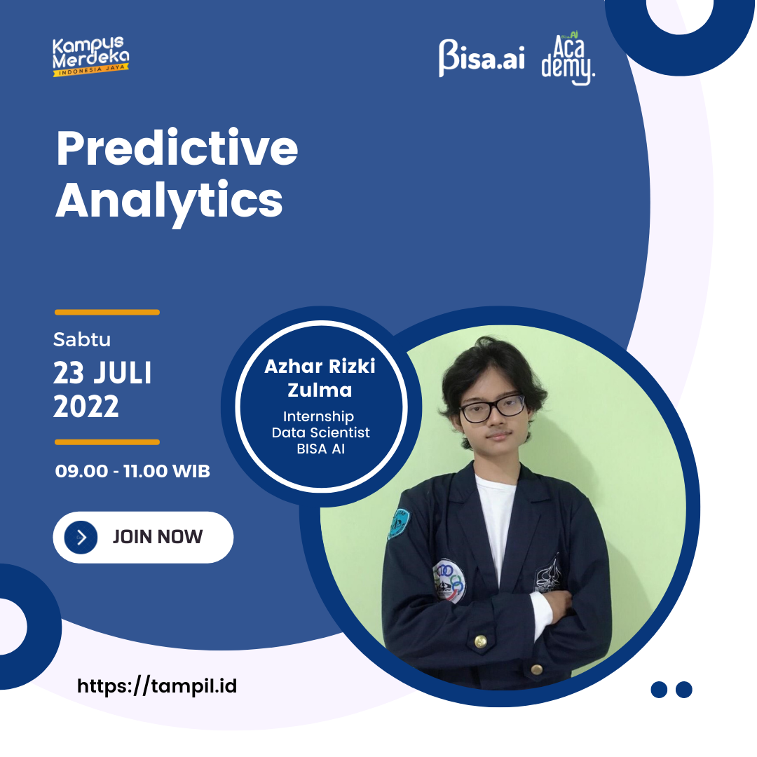 Predictive Analytics Webinar | Azhar Rizki Zulma